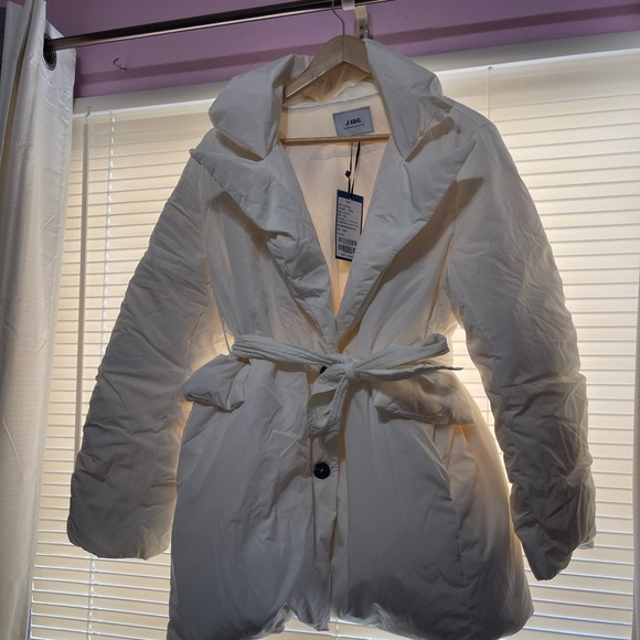 J.ING Jackets & Blazers - J.ing white coat NWT